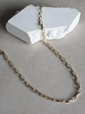 Tutti gold plated chain necklace 47cm, UK version