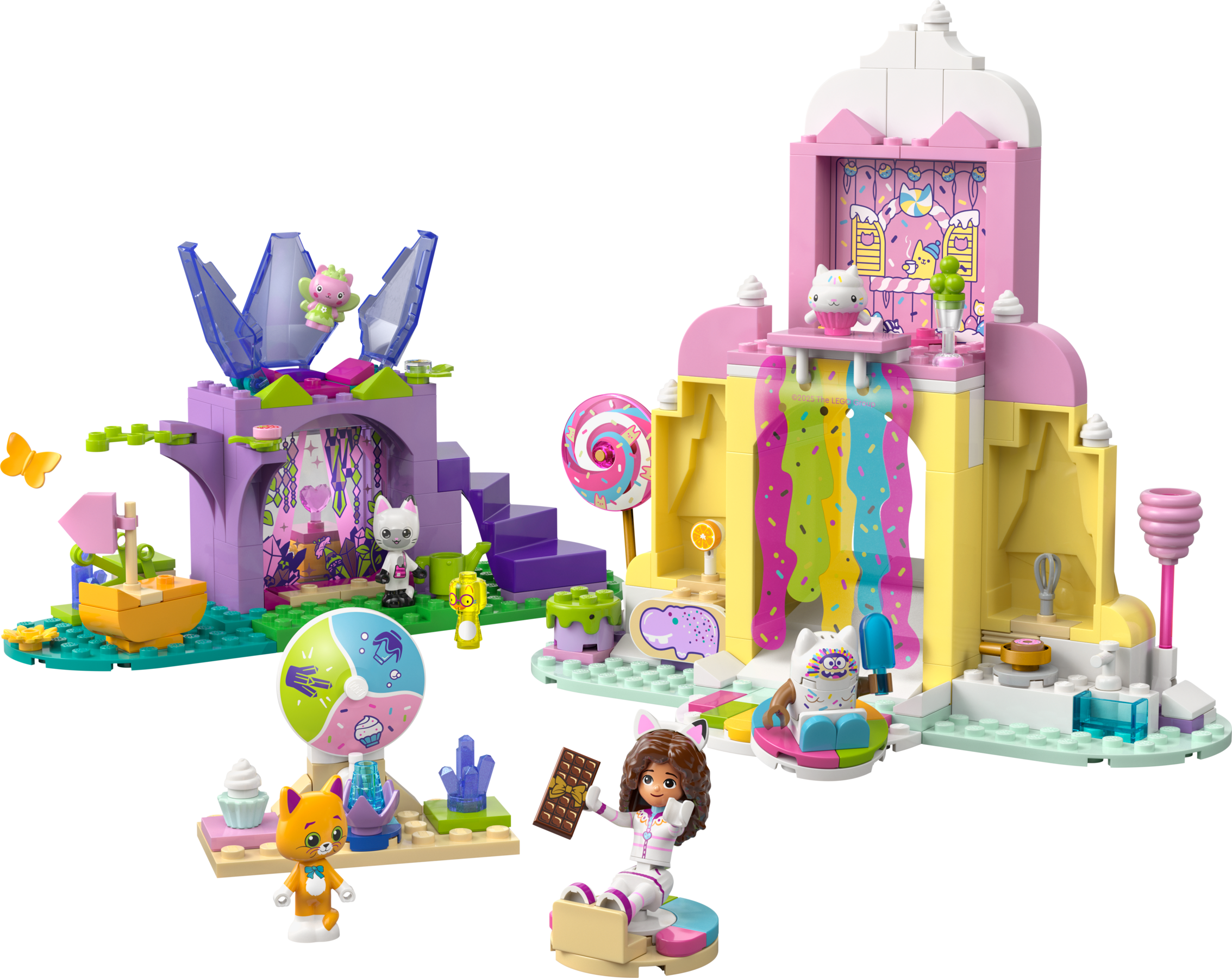 LEGO Gabby's Dollhouse Sweet Treat Mountain building set (British brand)