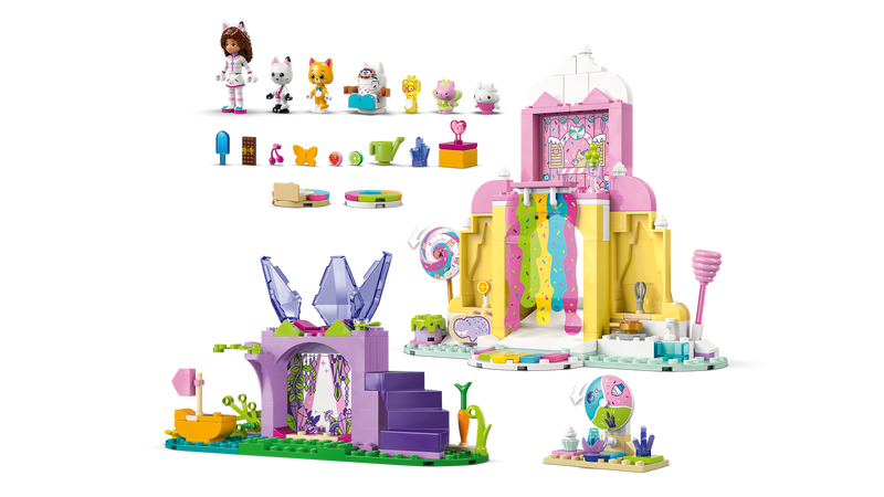 LEGO Gabby's Dollhouse Sweet Treat Mountain building set (British brand)