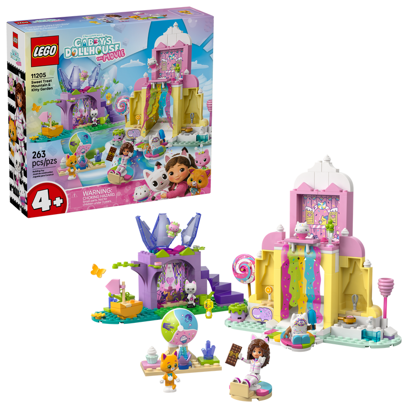 LEGO Gabby's Dollhouse Sweet Treat Mountain building set (British brand)