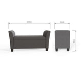 GFW Verona Window Fabric Seat Grey, UK version