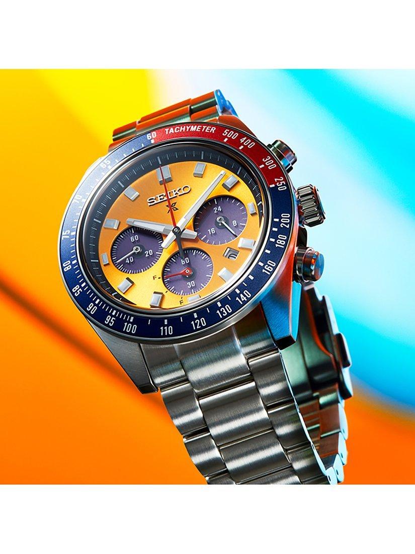 Seiko Prospex Pogue solar chronograph watch, UK version