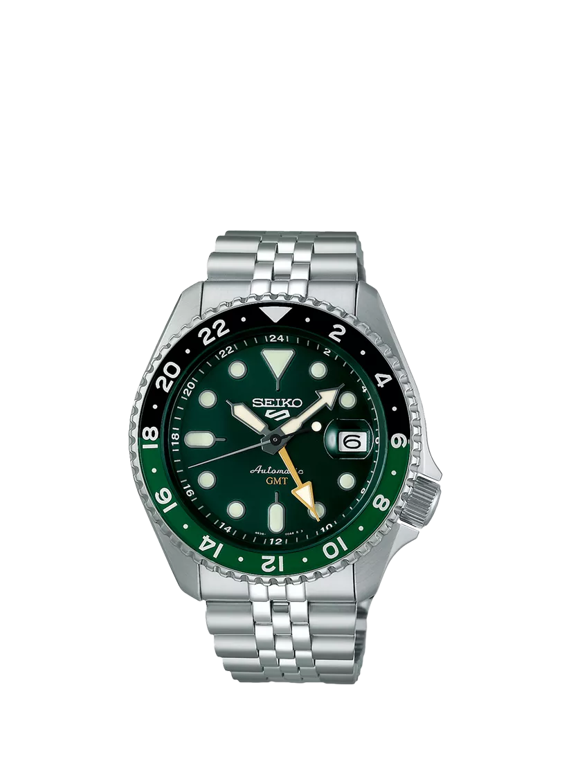 Seiko SSK035K1 green dial men's automatic watch, UK version