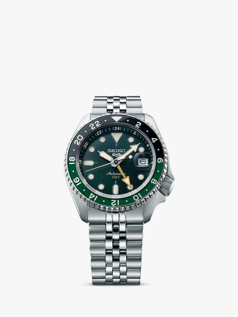 Seiko SSK035K1 green dial men's automatic watch, UK version