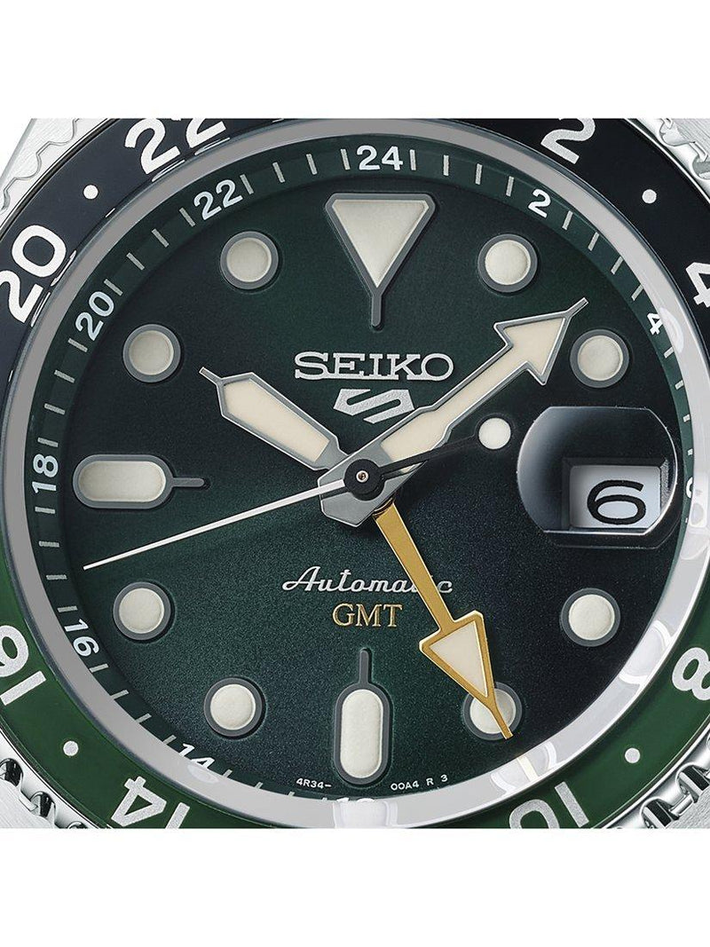 Seiko SSK035K1 green dial men's automatic watch, UK version