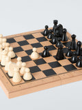 John Lewis wood folding chess set, imported from the UK