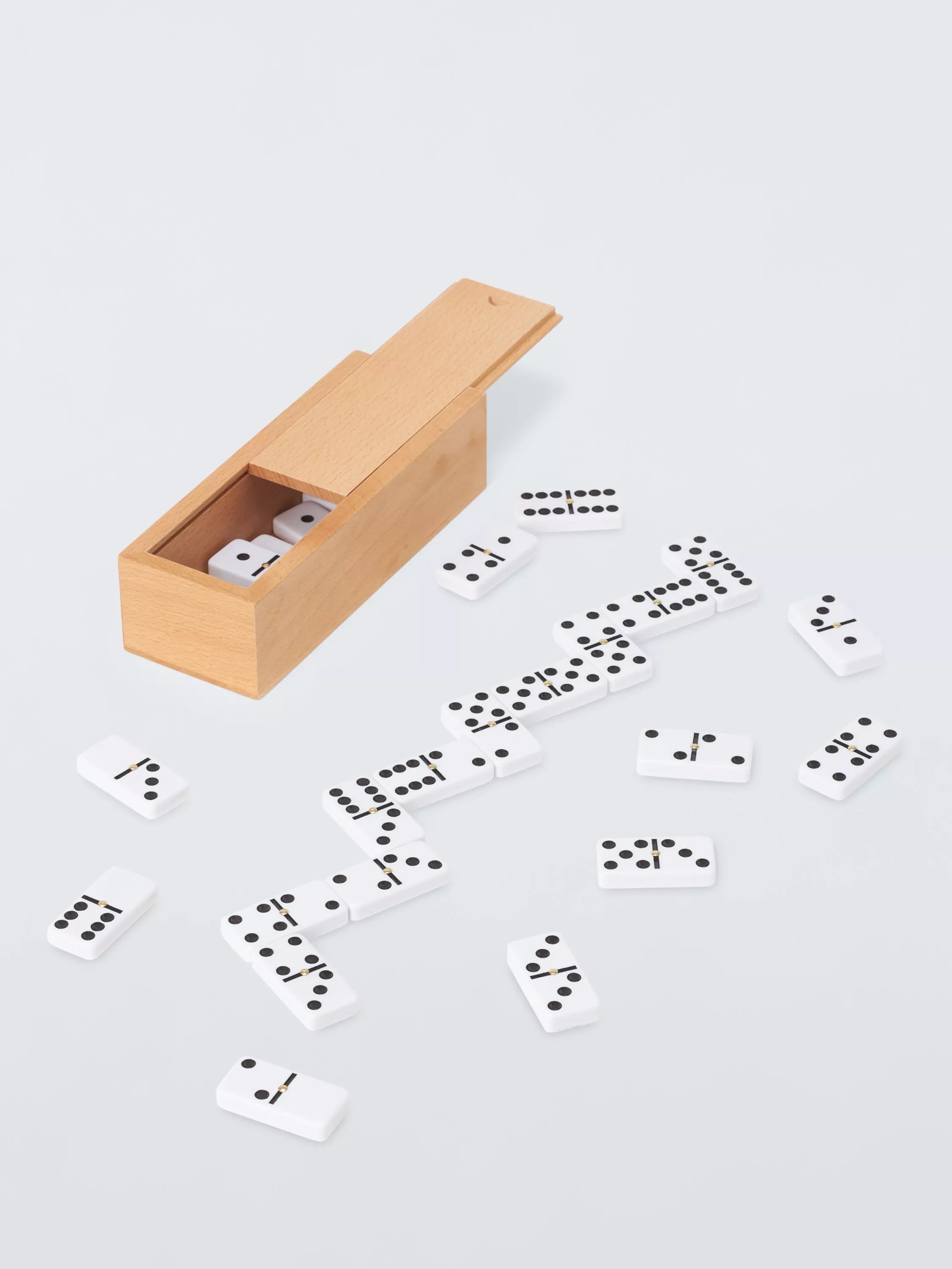 John Lewis wood dominoes set (British brand)