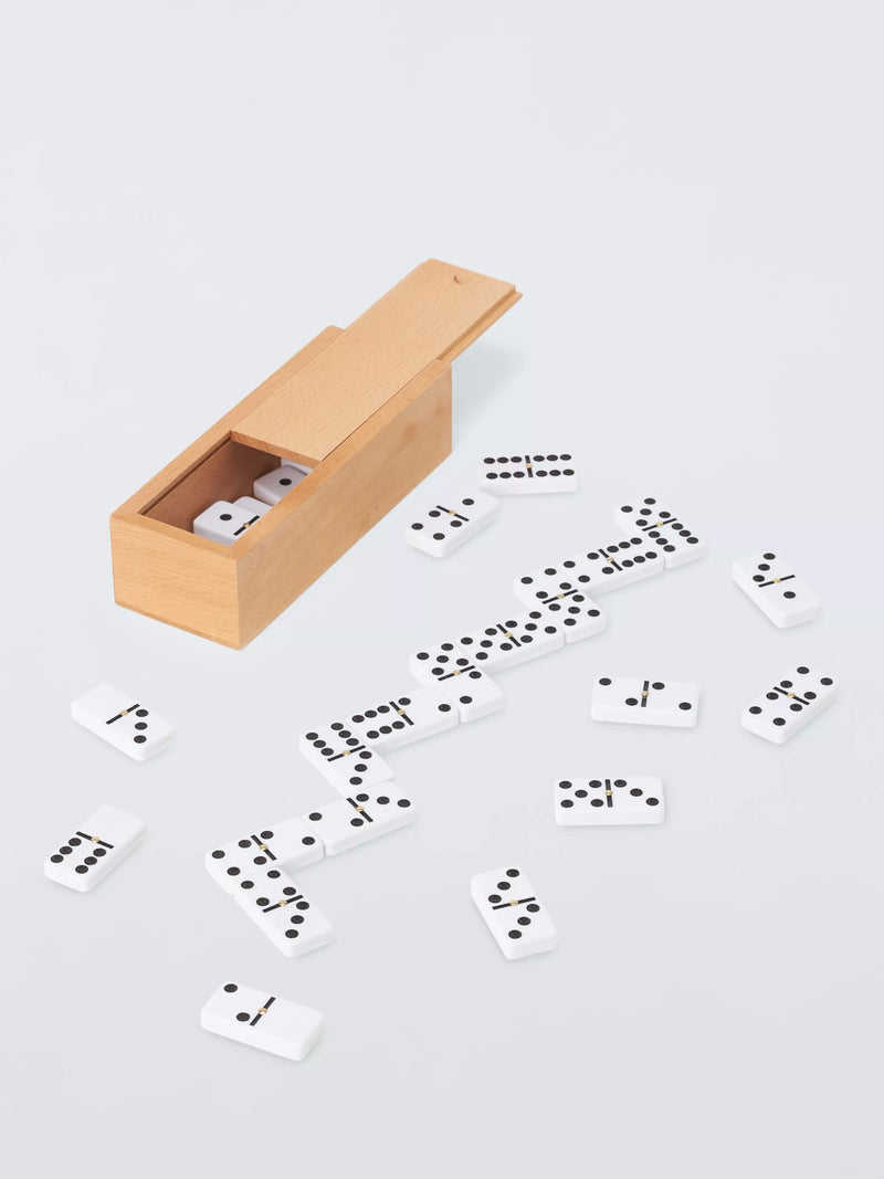John Lewis wood dominoes set (British brand)