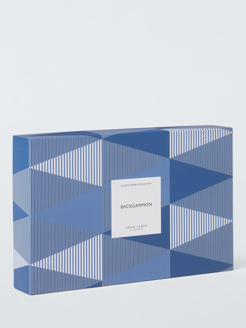 John Lewis wooden backgammon game set - British product