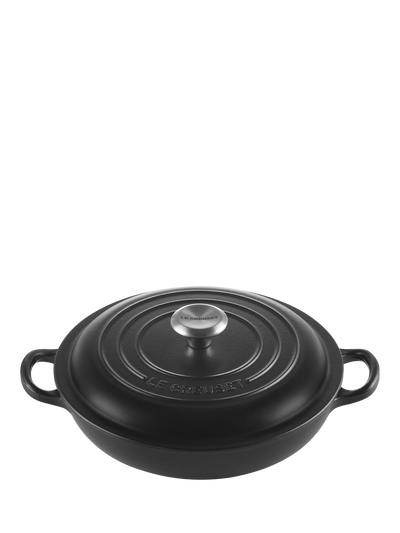 John Lewis Le Creuset Cast Iron Signature Shallow Casserole Dish 22cm- Buy online at McGrocer