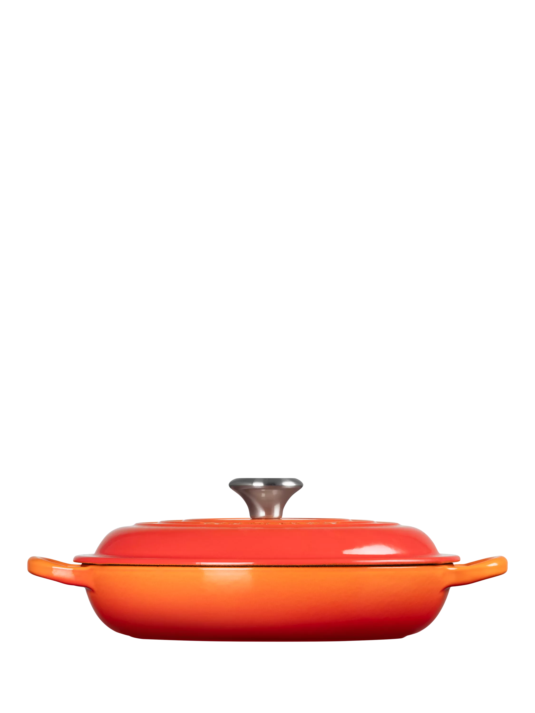 Le Creuset Cast Iron Signature Shallow Casserole 22cm, UK version