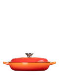 Le Creuset Cast Iron Signature Shallow Casserole 22cm, UK version