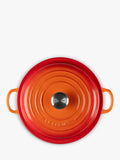 Le Creuset Cast Iron Signature Shallow Casserole 22cm, UK version