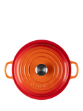 Le Creuset Cast Iron Signature Shallow Casserole 22cm, UK version