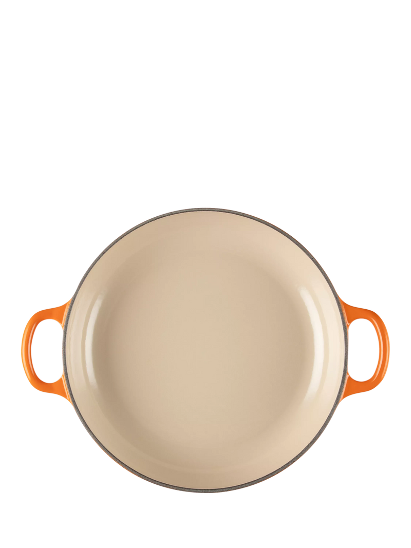 Le Creuset Cast Iron Signature Shallow Casserole 22cm, UK version