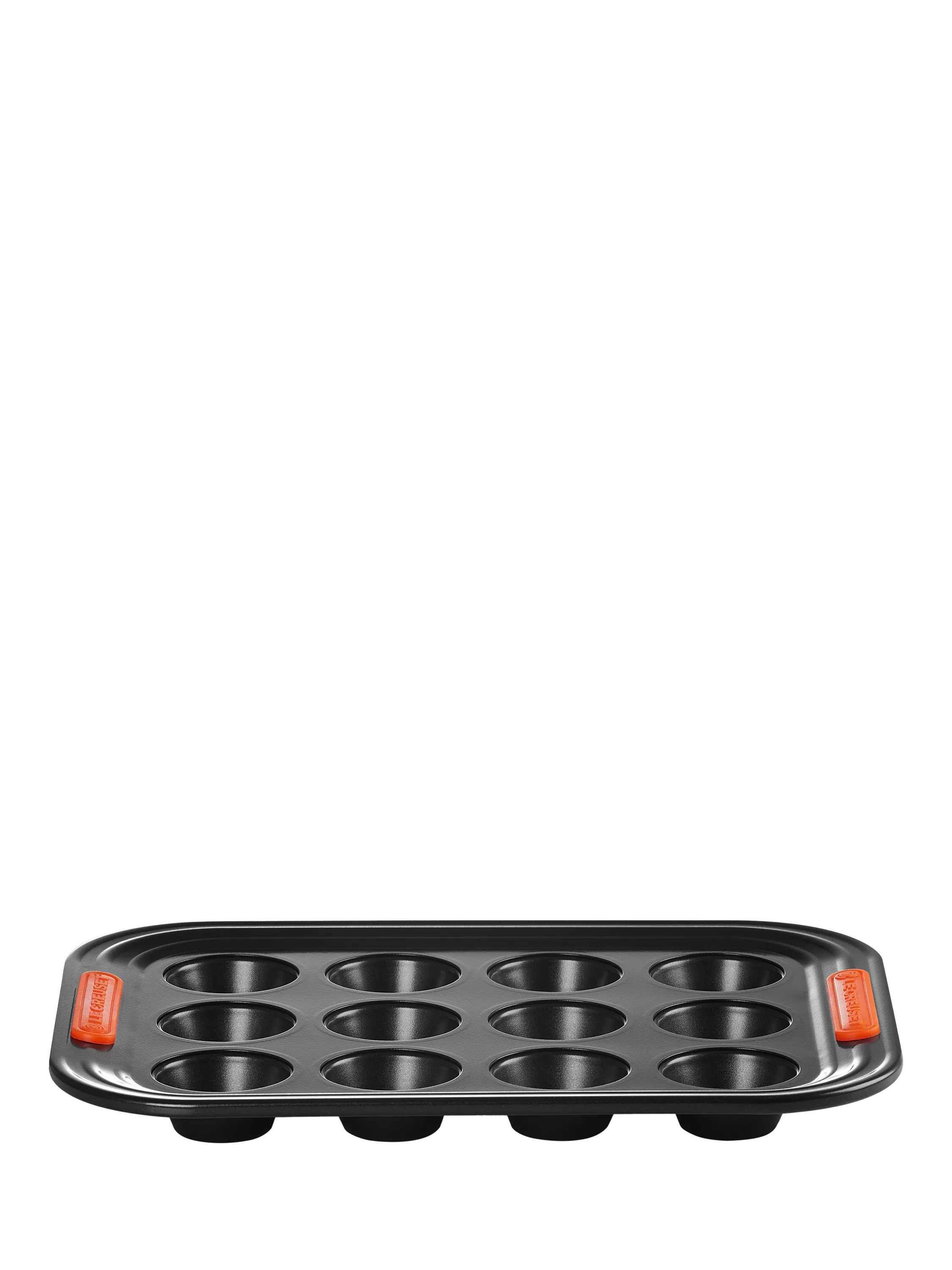Le Creuset carbon steel non-stick mini muffin tray 12 cup, UK version