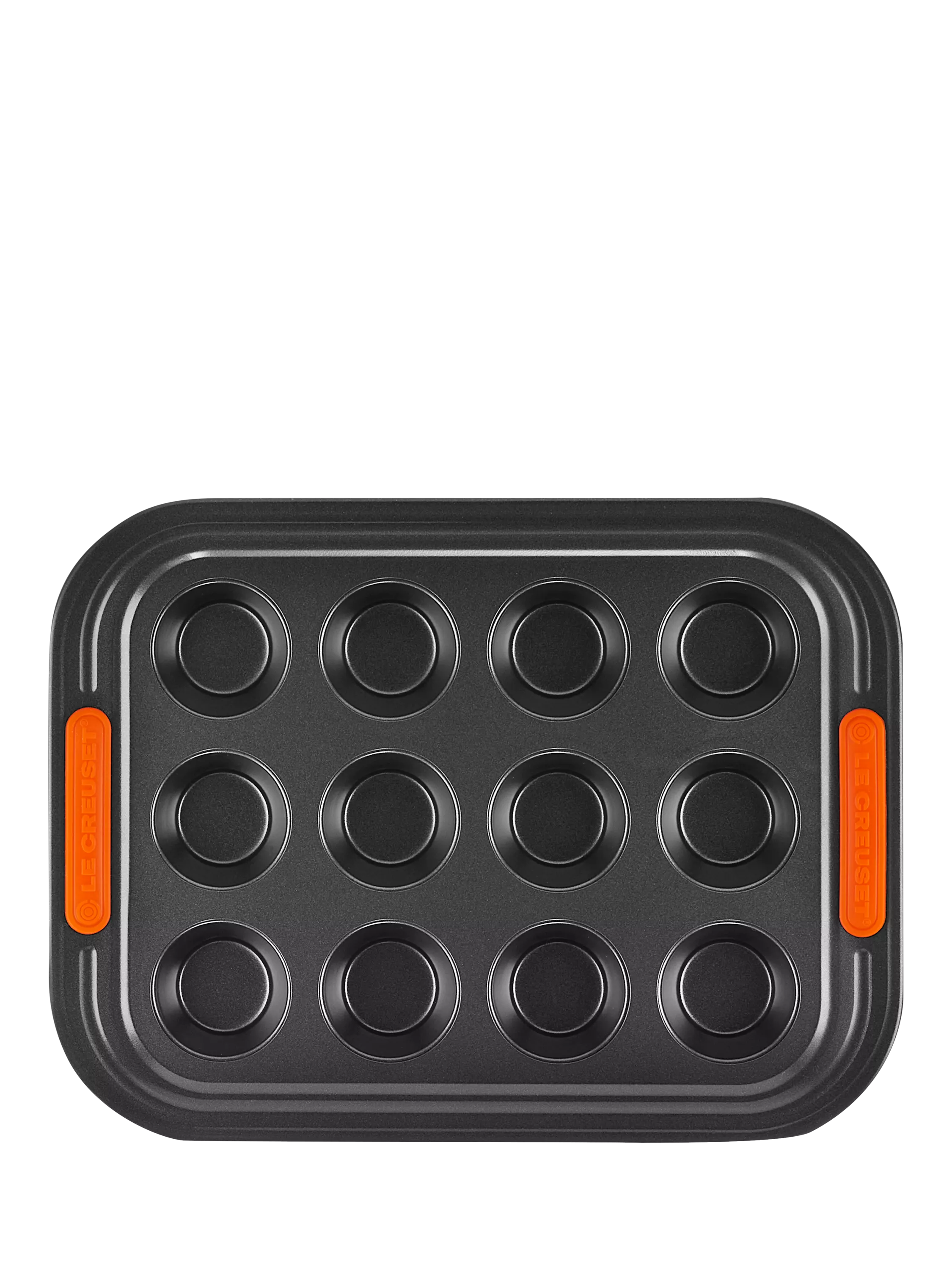 Le Creuset carbon steel non-stick mini muffin tray 12 cup, UK version