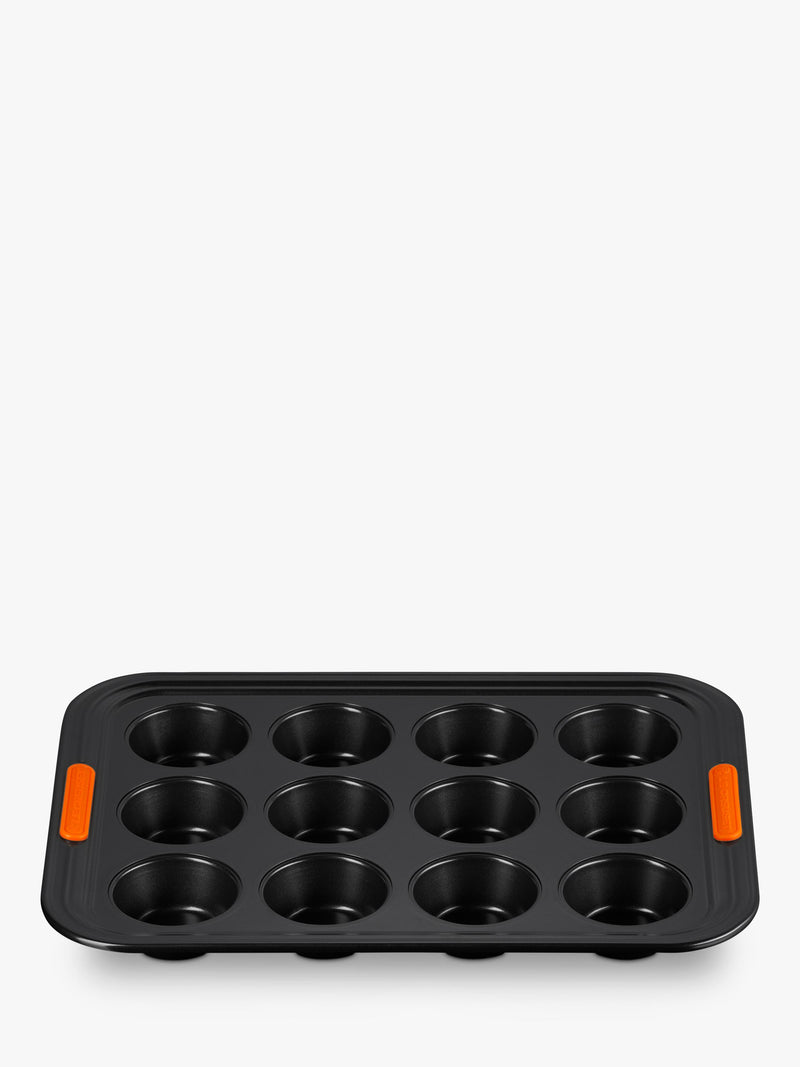 Le Creuset carbon steel toughened non-stick muffin tray 12 cup, UK version