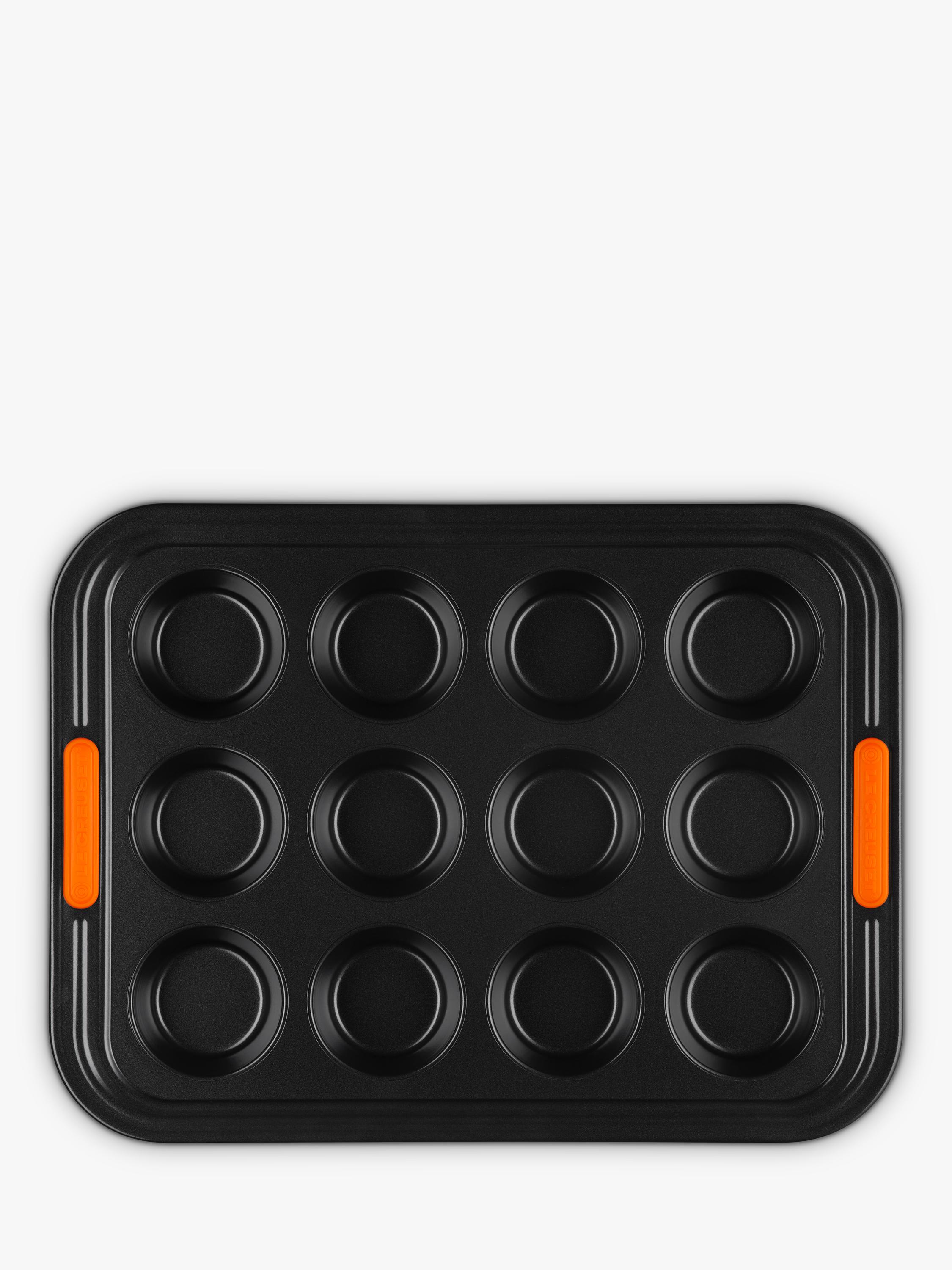 Le Creuset carbon steel toughened non-stick muffin tray 12 cup, UK version