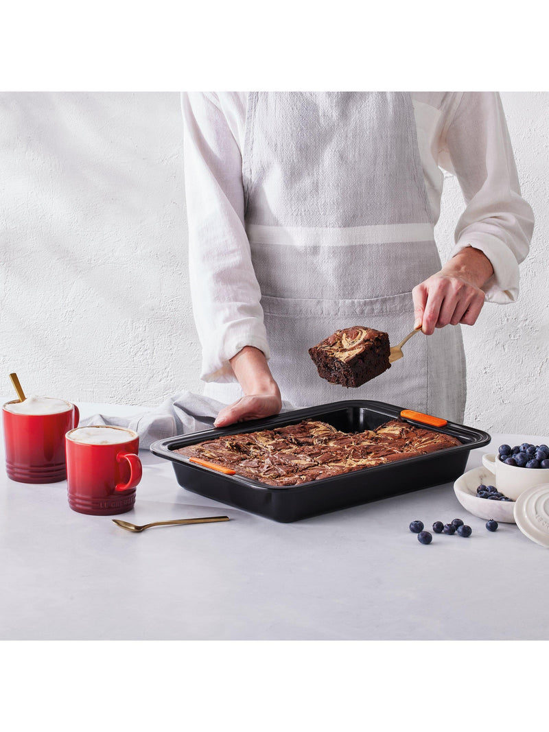 Le Creuset rechteckige Antihaft-Kuchenform 25x33,6cm (britische Marke)