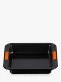 Le Creuset carbon steel toughened non-stick square cake tin 23cm, UK version