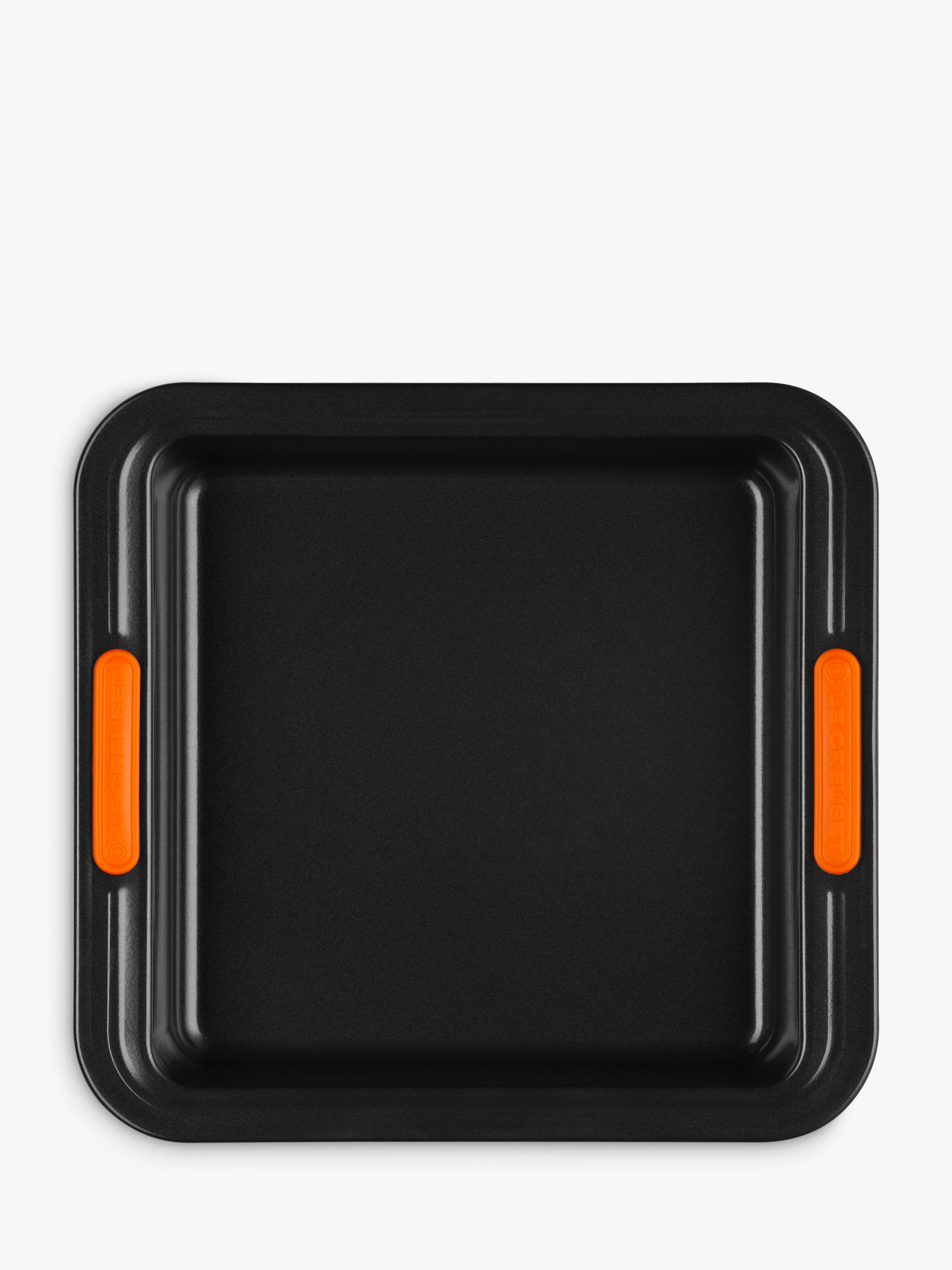 Le Creuset carbon steel toughened non-stick square cake tin 23cm, UK version