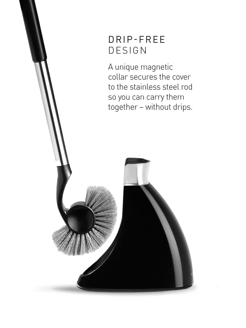 Brosse de toilette magnétique Simplehuman (marque britannique)