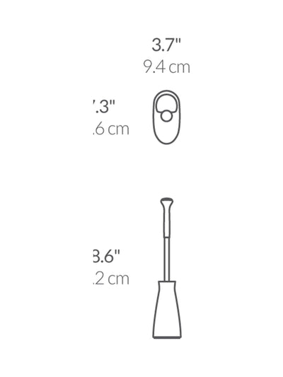 John Lewis Simplehuman Magnetisk Toalettbørste- Kjøp online hos McGrocer
