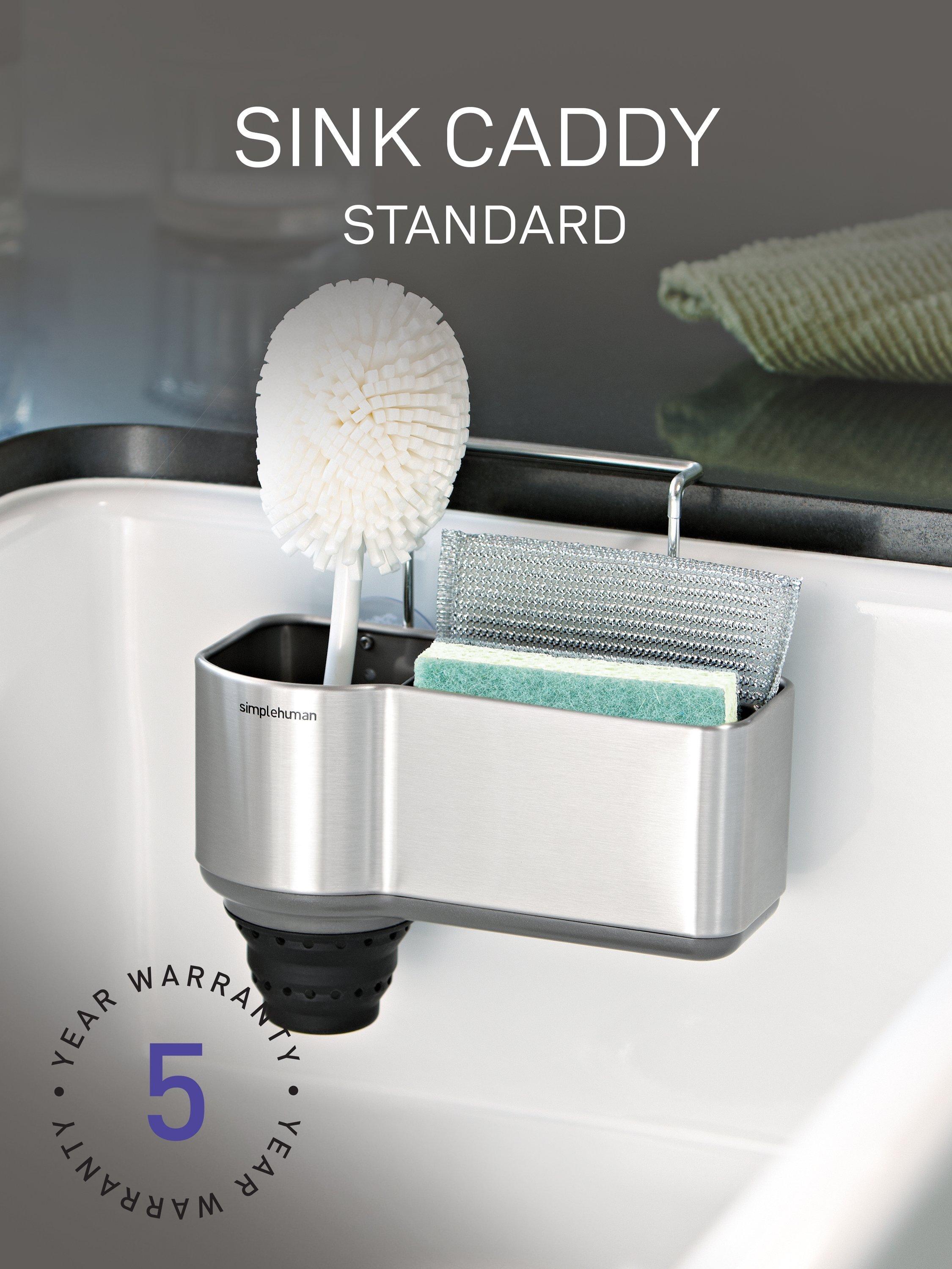 Simplehuman sink caddy brushed stainless steel - British product