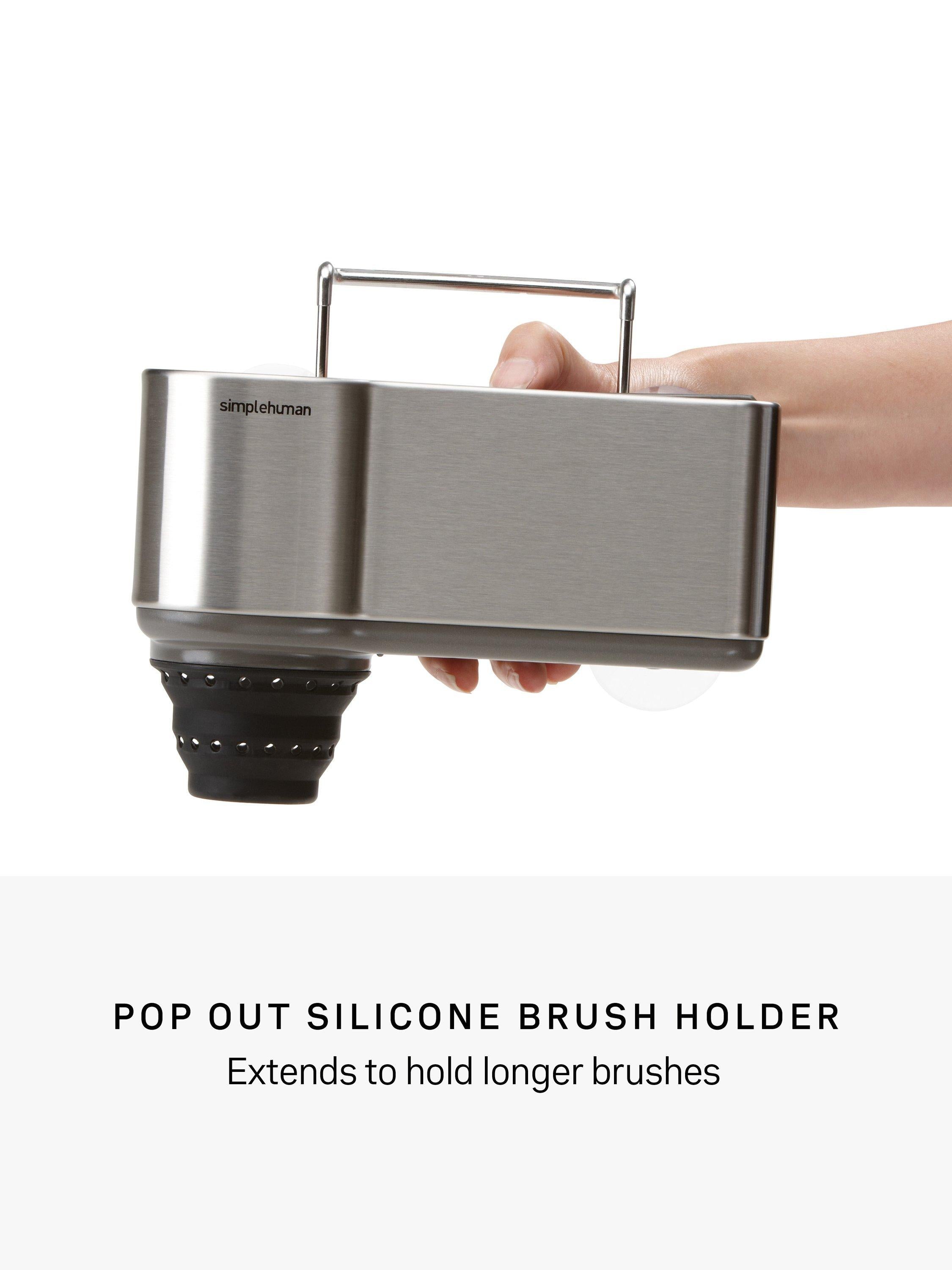 Simplehuman sink caddy brushed stainless steel - British product