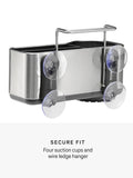 Simplehuman sink caddy brushed stainless steel - British product