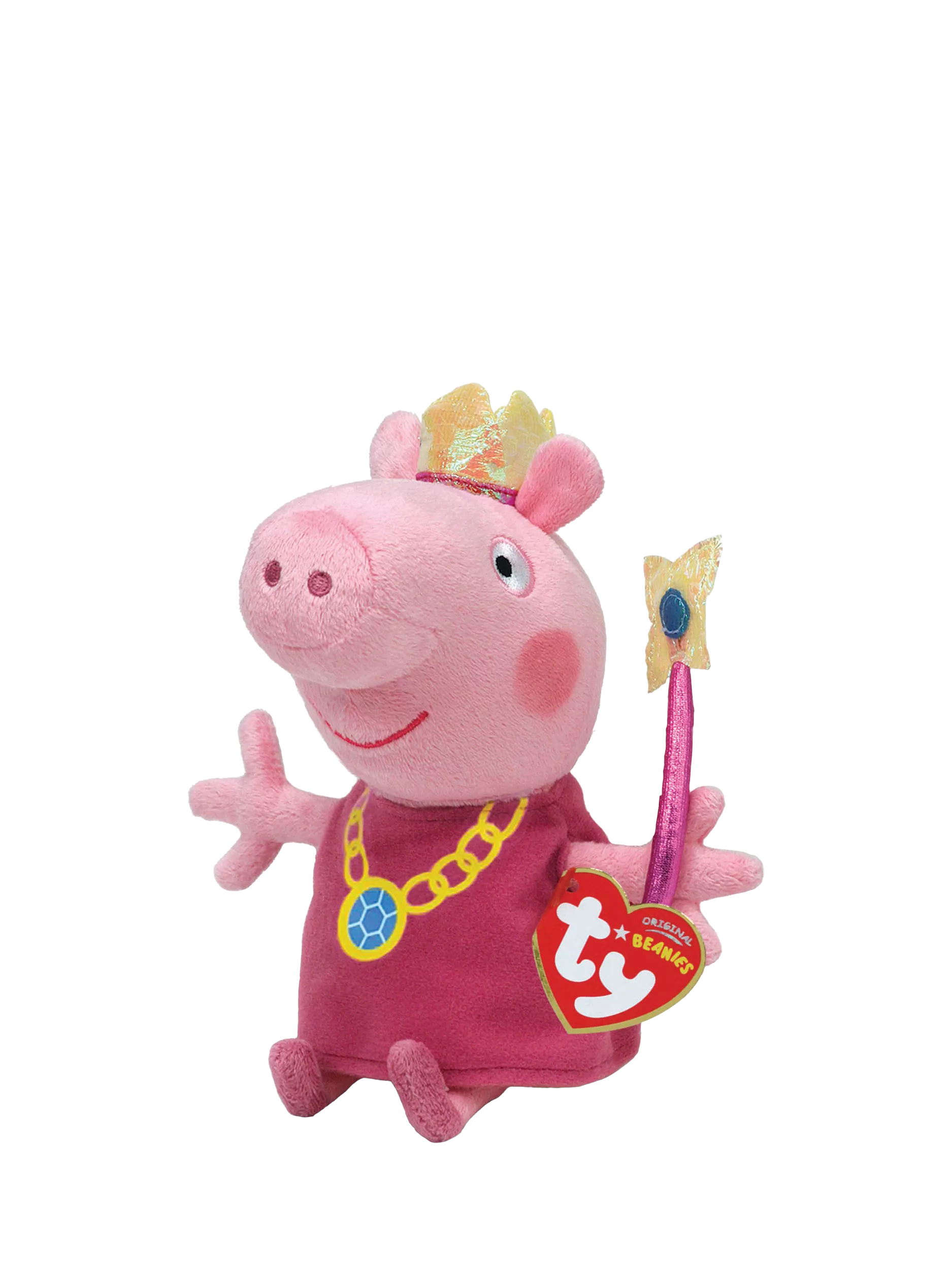 Ty Peppa Pig plush soft toy pink multi - British product