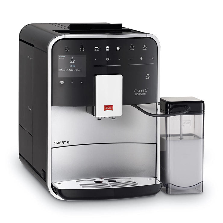 Melitta Barista T SMART silver bean-to-cup coffee machine, imported from the UK