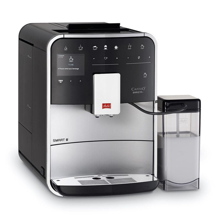 Melitta Barista T SMART silver bean-to-cup coffee machine, imported from the UK