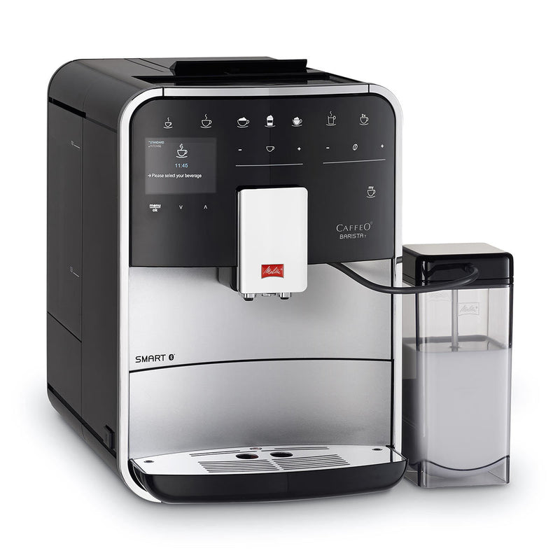 Melitta Barista T SMART silver bean-to-cup coffee machine, imported from the UK