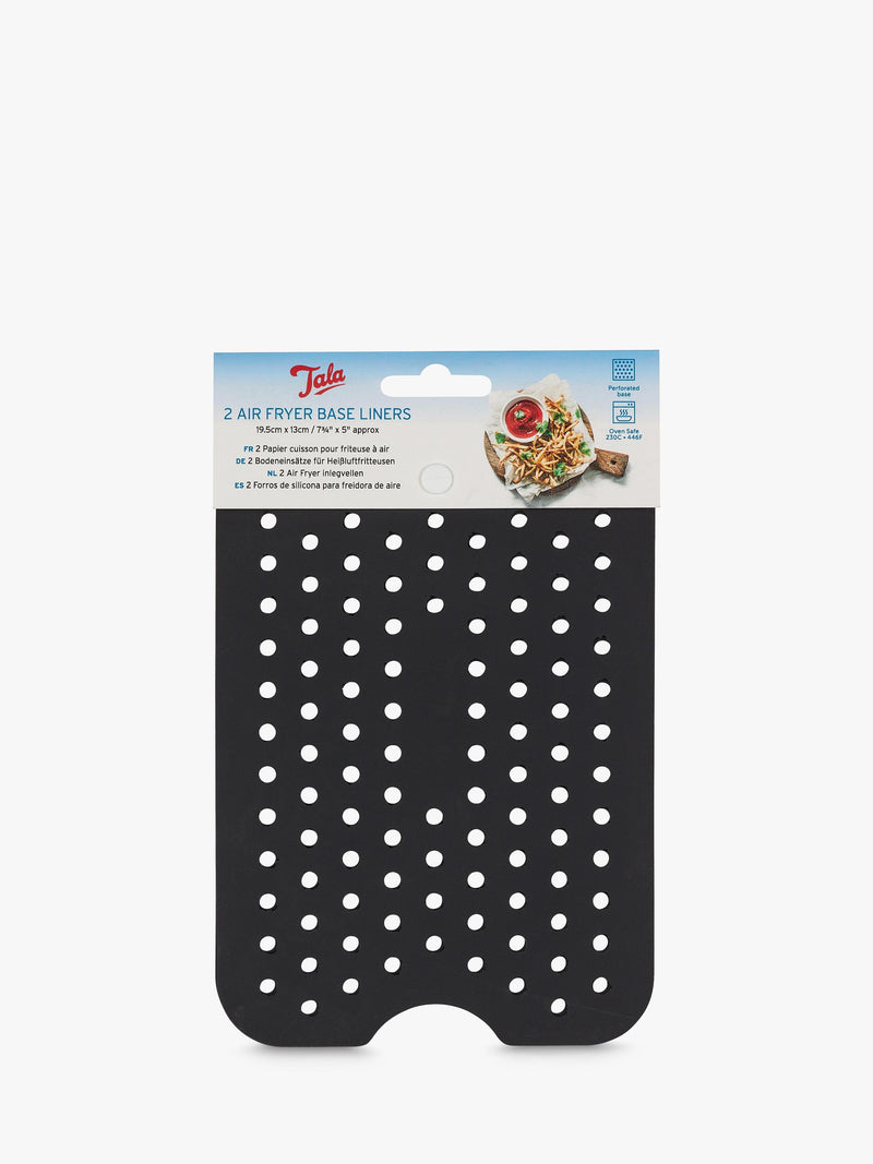 Tala silicone air fryer liners set of 2 19.5x13cm, imported from the UK