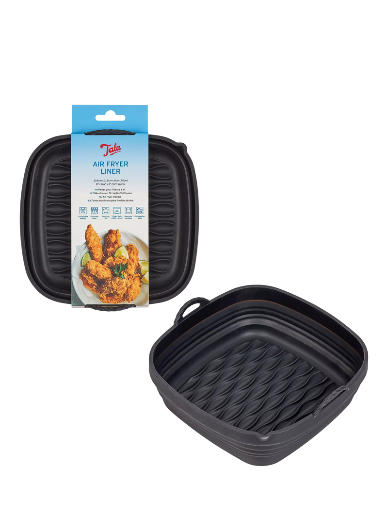 Tala collapsible silicone air fryer liner 22cm, imported from the UK
