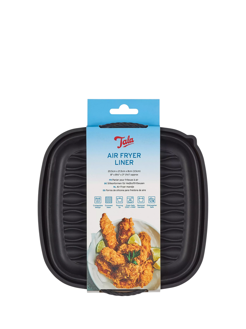 Tala collapsible silicone air fryer liner 22cm, imported from the UK