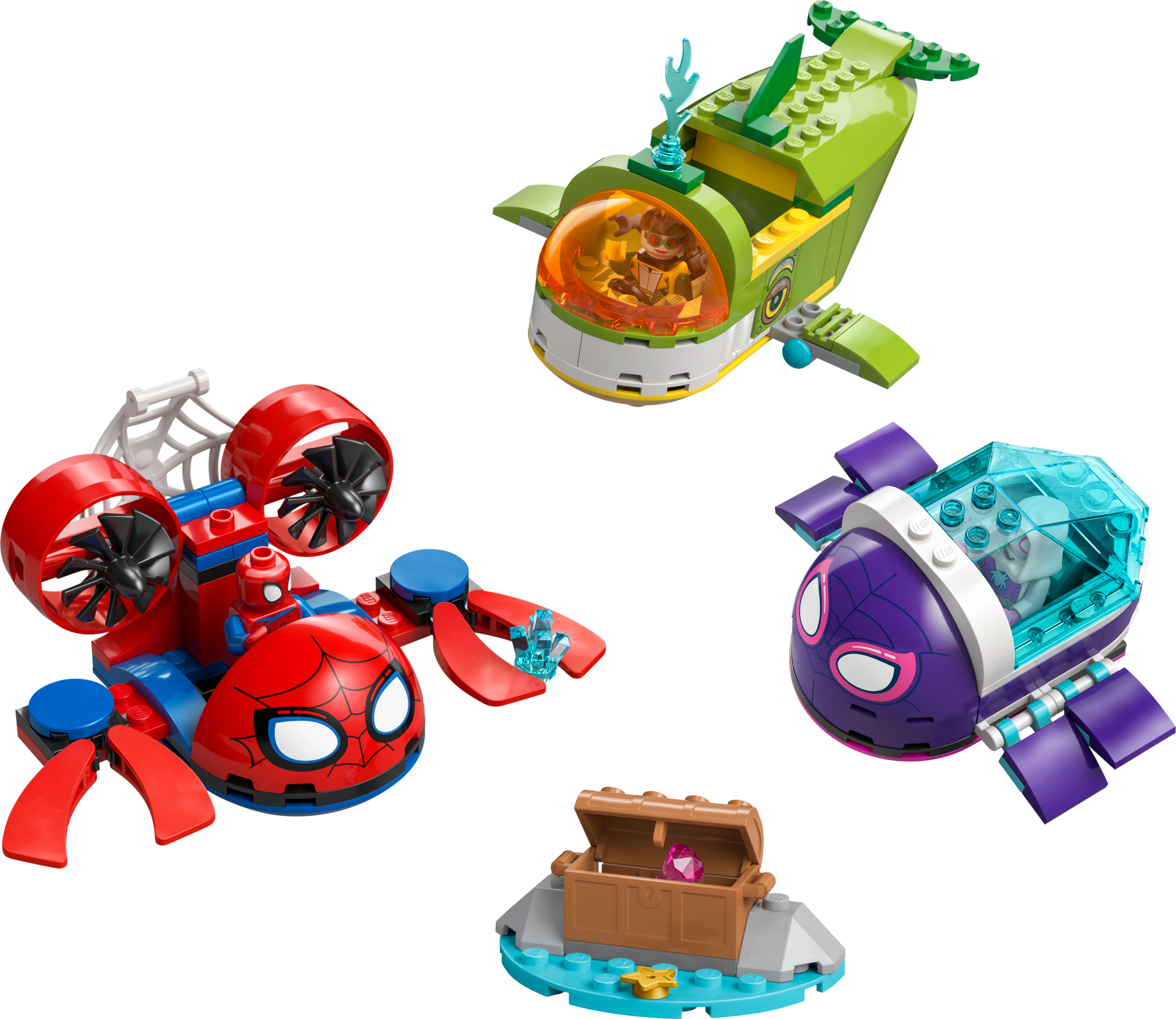 LEGO Marvel Spidey underwater vehicles building set - British product