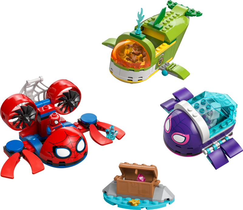 LEGO Marvel Spidey underwater vehicles building set - British product