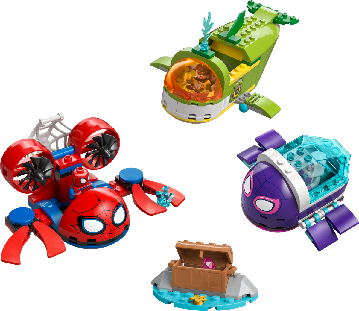 LEGO Marvel Spidey underwater vehicles building set - British product