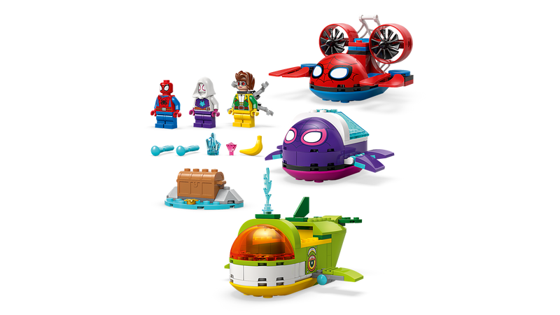 LEGO Marvel Spidey underwater vehicles building set - British product