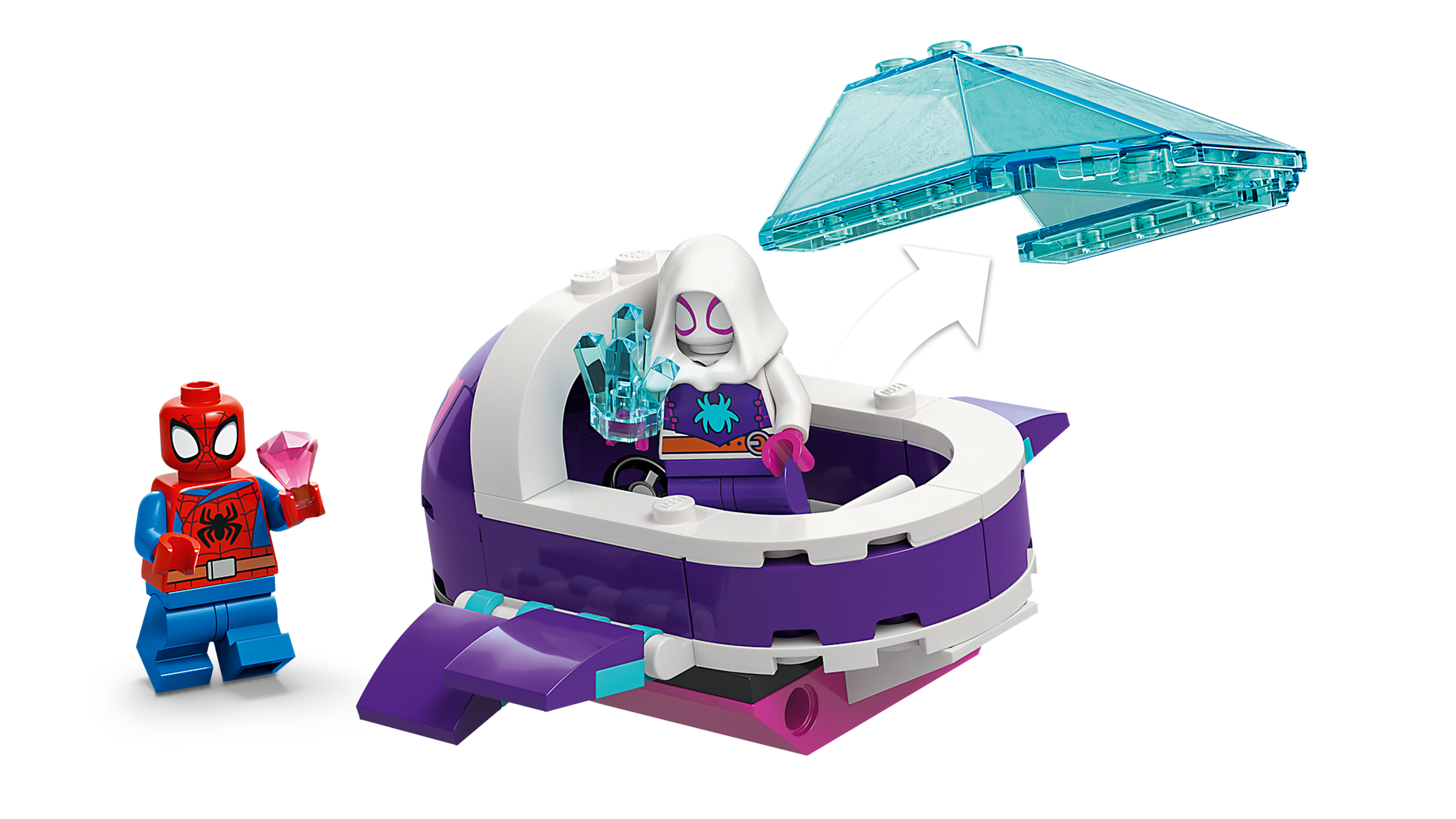 LEGO Marvel Spidey underwater vehicles building set - British product
