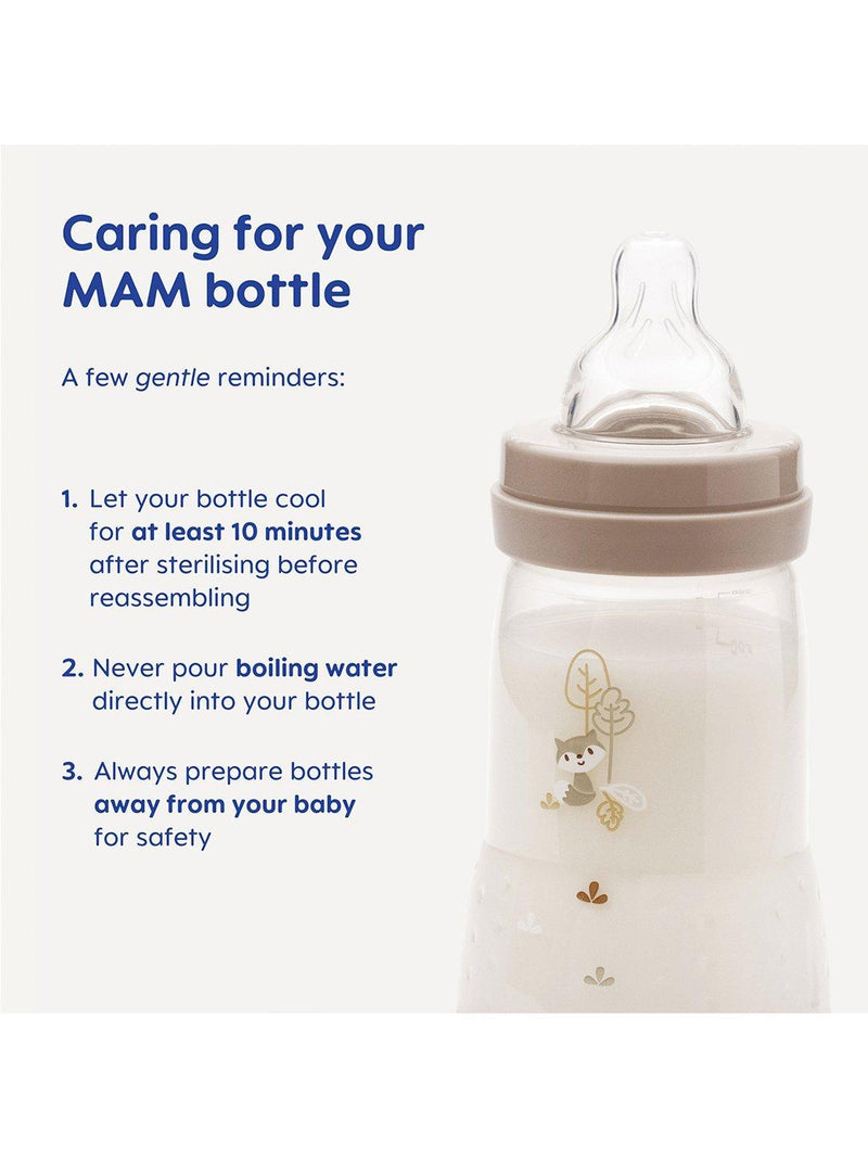 MAM Anti-Kolik Babyflasche 320ml 2er-Pack, importiert aus dem Vereinigten Königreich