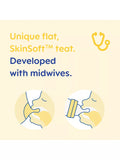 MAM skinsoft medium flow teat pack of 4, imported from the UK