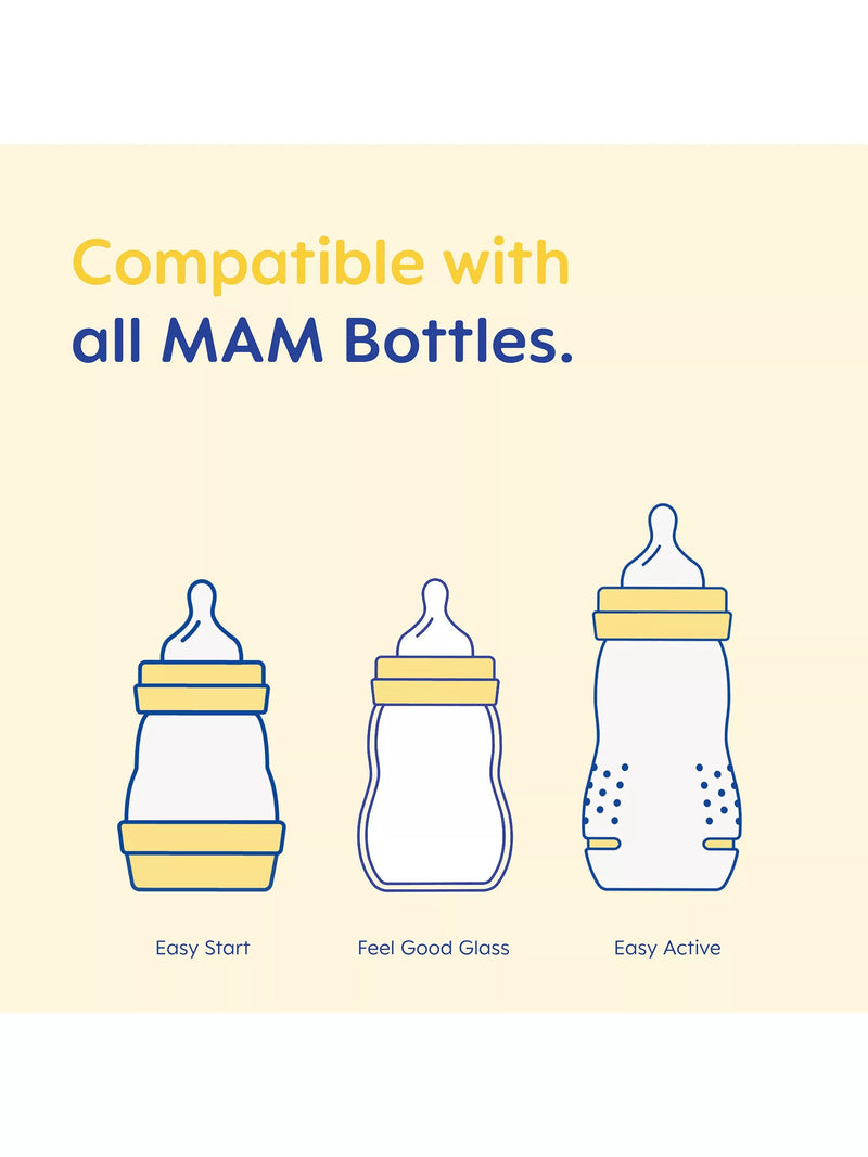 MAM Skinsoft Fast Flow Teat Pack of 4, imported from the UK