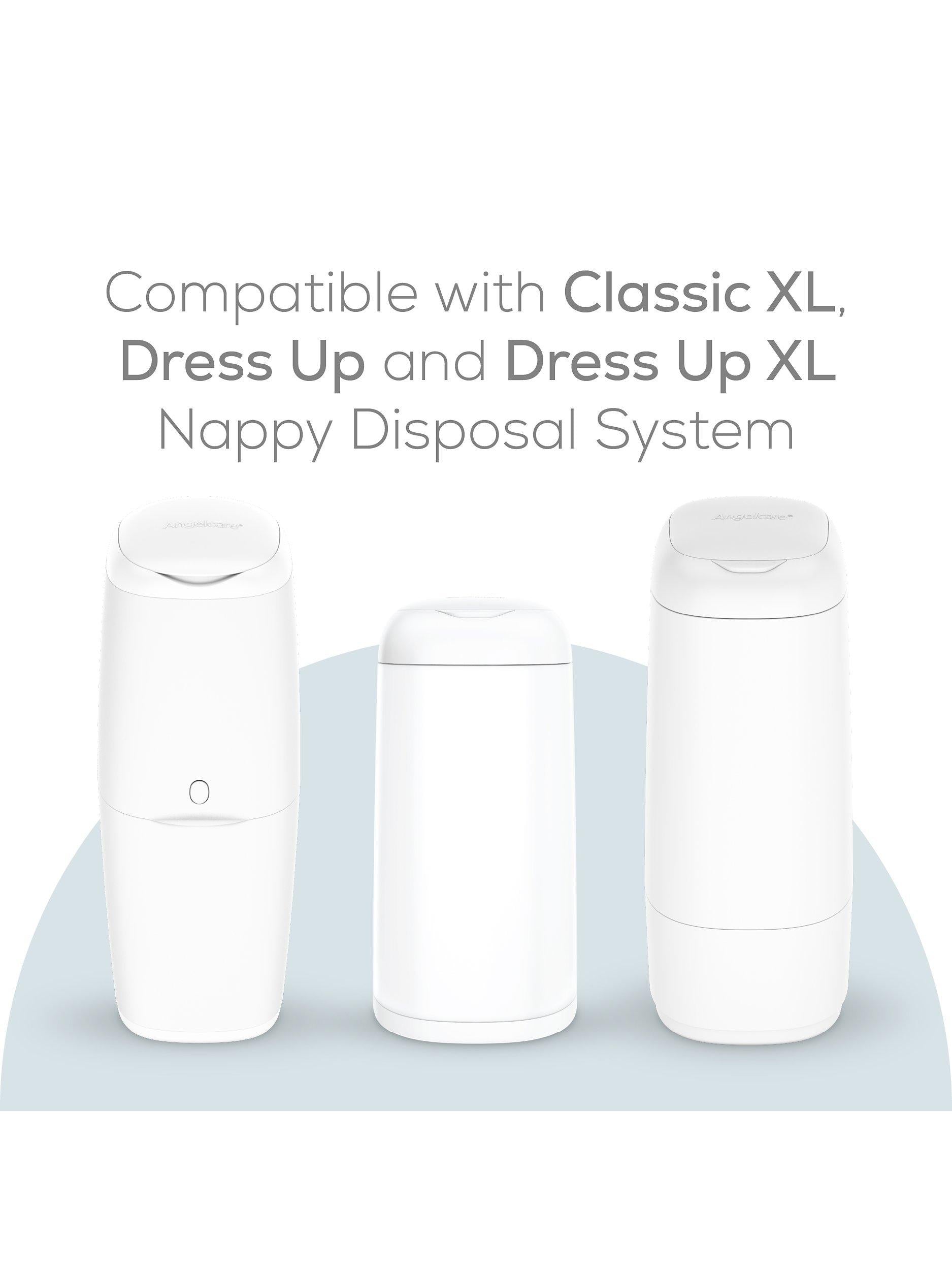 Angelcare Octagonal XL nappy bin refills pack of 3 - British product