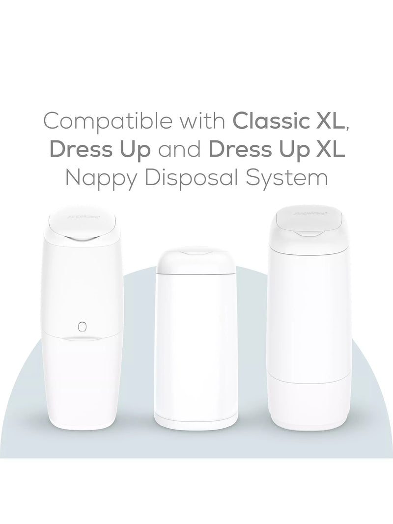 Angelcare Octagonal XL nappy bin refills pack of 3 - British product