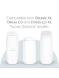 Angelcare Octagonal XL nappy bin refills pack of 3 - British product