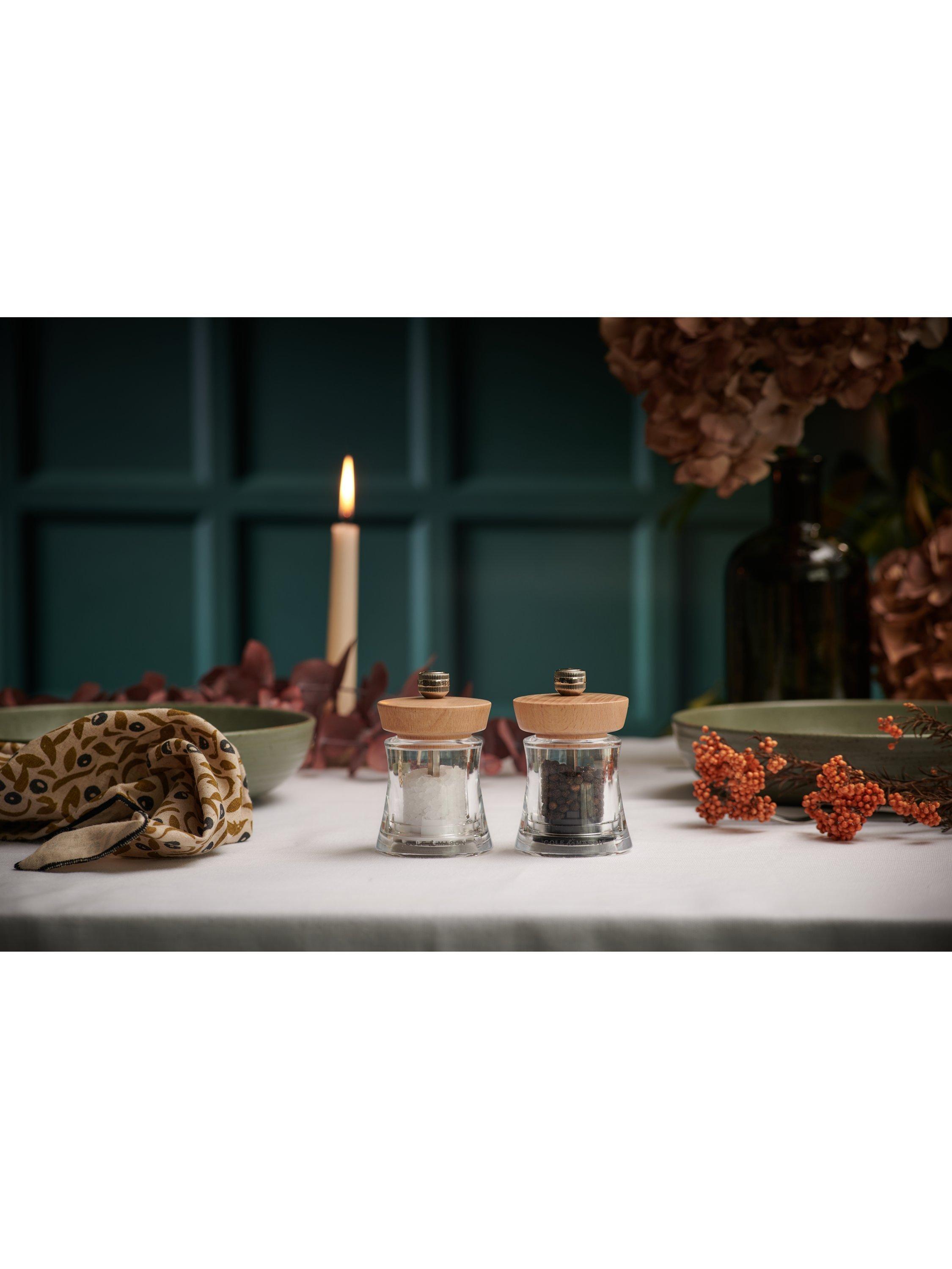 Cole & Mason Holborn salt mill 9cm, imported from the UK